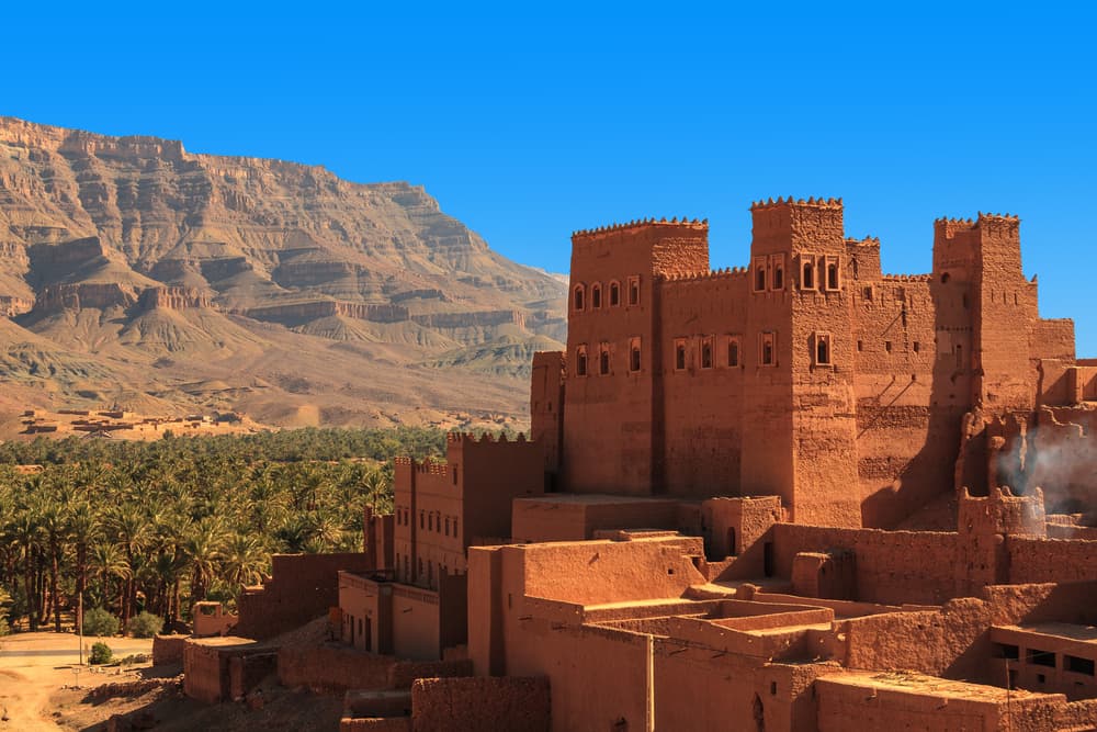 Kasbah In The Draa Valley